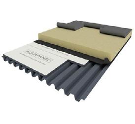 SYSTEMY AQUAPANEL /SYSTEM AQUAPANEL ROOFTOP NOWOŚĆ PŁYTA CEMENTOWA AQUAPANEL ROOFTOP 6 MM Płyta w 100% wodoodporna i zbrojona na całej powierzchni siatką z włókna szklanego.