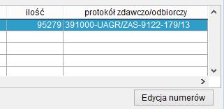 Rejestracja EB rozpoczyna się po naciśnięciu przycisku <Wykonanie wpisu>.