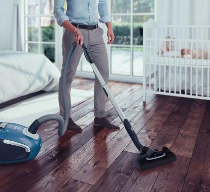 Ciche odkurzanie Electrolux jest naszym naszym najcichszym odkurzaczem, który zapewnia doskonałą wydajność pracy bez zbędnego hałasu.