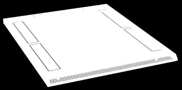 Dach do szafy SZB IT 800 x 000 mm Dach do szafy SZB IT 600 x 600 mm szerokość 800 600 Opakowanie: szt.