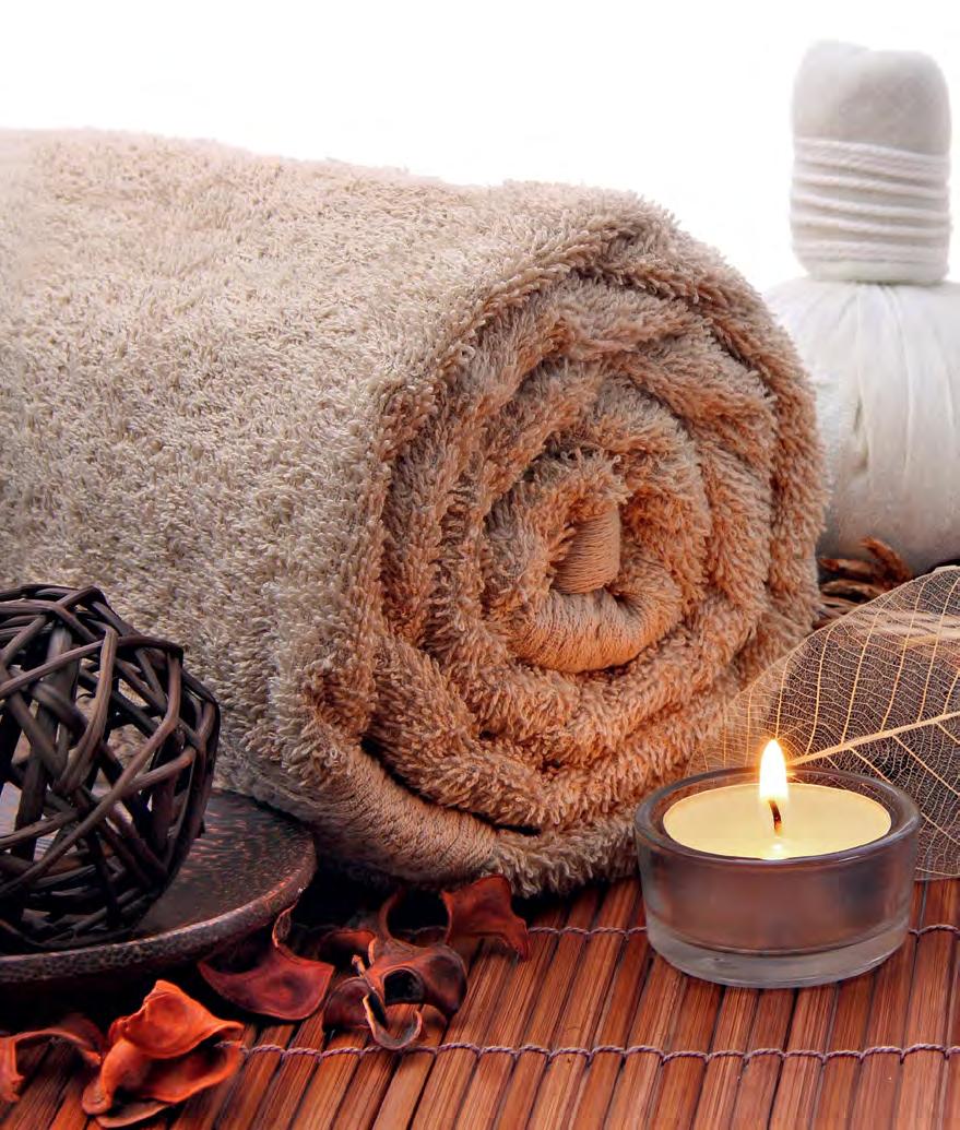 ZABIEGI SPA / SPA TREATMENTS 40 60 90 Klasyczny / Swedish Rozluźnia napięte mięśnie, poprawia metabolizm i krążenie. Relaxes tense muscles, improves blood circulation and metabolism.