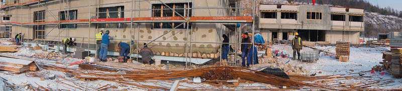 Budowa Centrum Edukacji Geologicznej w Chęcinach Pełną parą trwa budowa Europejskiego Centrum Edukacji Geologicznej w Chęcinach.