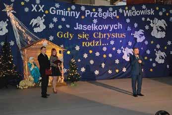 W pierwszej części jasełkowego wydarzenia zaprezentowali się uczniowie klas I-III ze szkół podstawowych w: Bolminie, Łukowej i Tokarni.