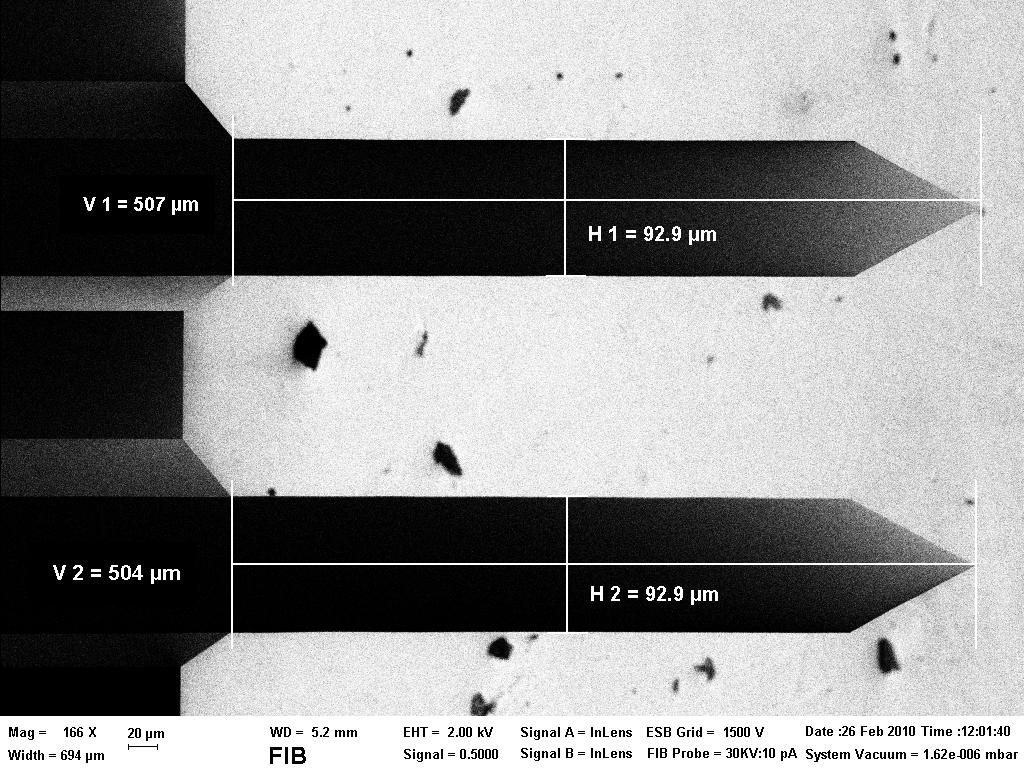 metoda optycznej detekcji ugięcia dźwigni (OBD - ang. Optical Beam Deflection), która charakteryzuje się wysoką czułością. Rysunek 3.