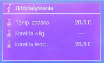 Przedział: Ustaw przedział temperatury, od której następuje wzrost procentowy wyjściowej mocy grzewczej. Więcej opcji: Przejdź do opcji zaawansowanych (zobacz 5.2.1.1.).