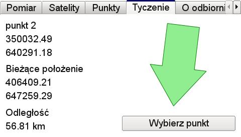 Ekran Szczegóły umożliwia edycję nazwy punktu oraz komentarza. Wszystkie dane z ekranu Szczegóły znajdą się w raporcie z pomiaru.