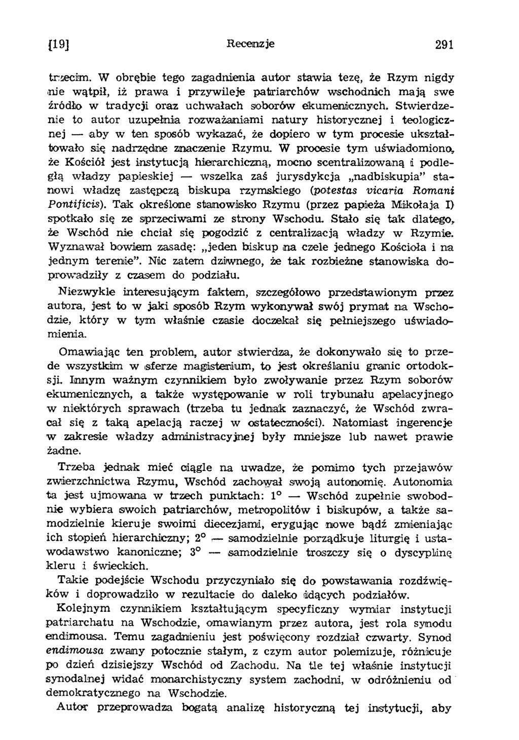 {19] R ecenzje 291 trsecim.