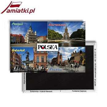 Magnes Pamiątka składanka - cztery miasta Polski 01-15-05