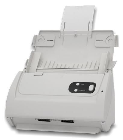 24 Rys Skaner Plustek SmartOffice PS283 Przed podłączeniem skanera do komputera należy zainstalować sterowniki z płyty instalacyjnej dołączonej do