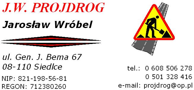 Data: 09.2010 SPECYFIKACJA TECHNICZNA WYKONANIA I ODBIORU ROBÓT BUDOWLANYCH Przedmiot : Przebudowa dróg gminnych w m. Niwiski części ulic Browarnej i Zachodniej oraz ul. Słoneczna gm.