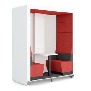 sorgt für bessere Vertraulichkeit des Gesprächs Możliwość dostawienia dodatkowych miejsc siedzących (#Closed) / Ability to put in extra seats