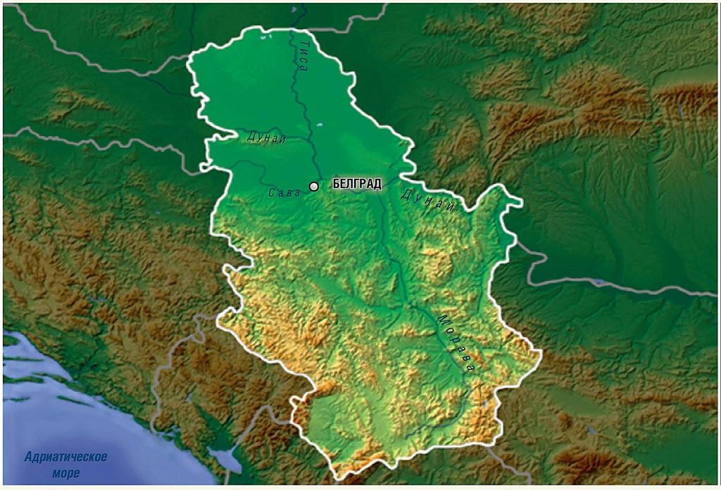 Маршрута гасовода на територији Републике Србије Дужина пројектоване деонице трасе «Јужни ток» на територији Републике Србије са лупинзима