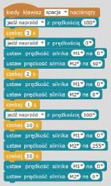 #SuperKoderzy / Robo-matematycy / Silniki, brzęczyki i diody, czyli poznajemy się bliżej z mbotem Wprowadzenie w tematykę i integracja grupy Nauczyciel nawiązuje do zadania domowego zadanego po