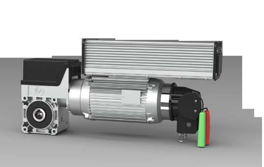 80 FU Napędy SE są specjalnymi napędami do bram segmentowych z kompensacją sprężynową.