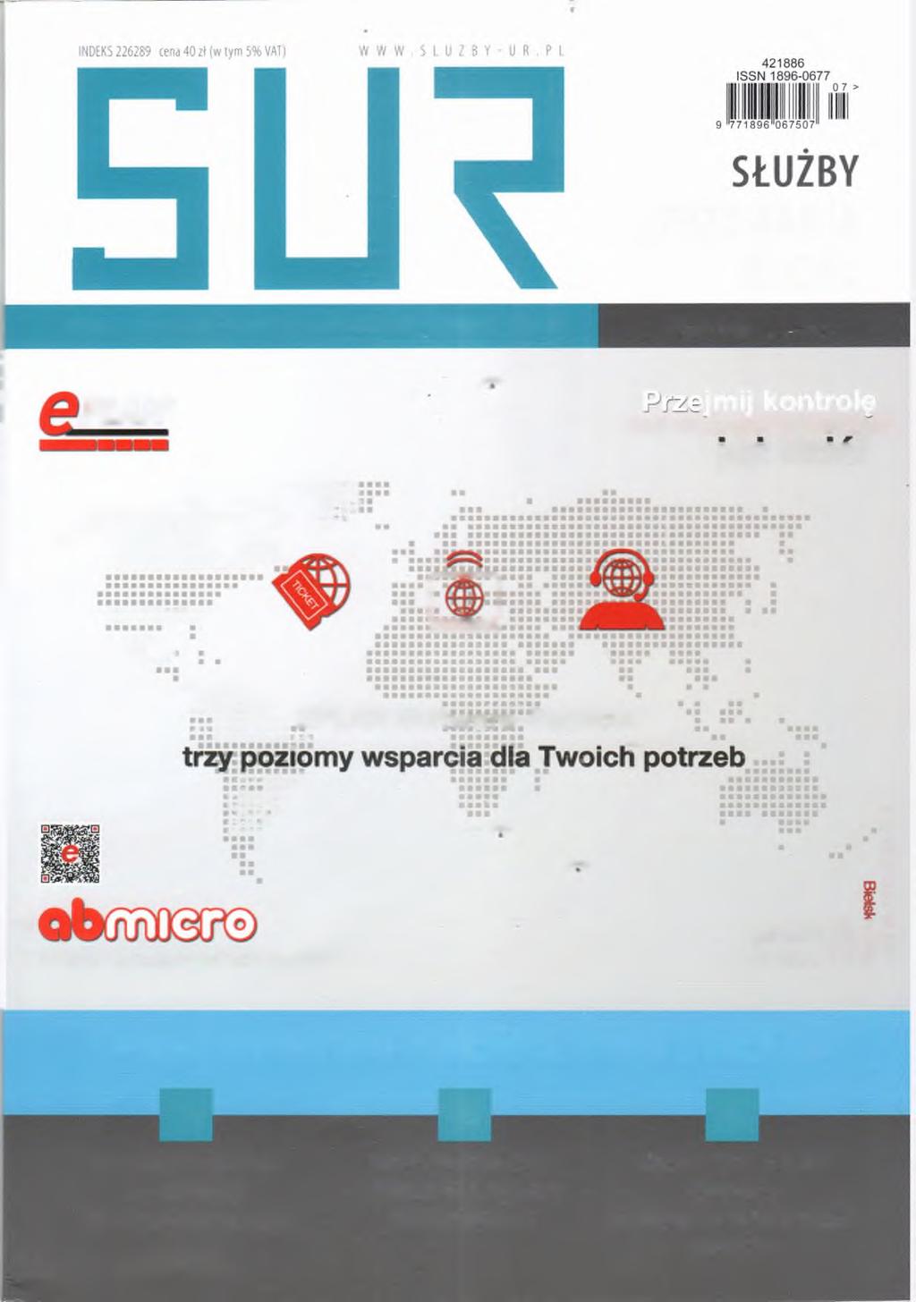 UTRZYMANIA RUCHU PROFESJONALNE PISMO DLA BRANŻY UTRZYMANIA RUCHU 4(54)72015 lipiec sierpień PLAN' i j j r j j j \ i D i i i r o b nad własnymi projektami juz dzis!