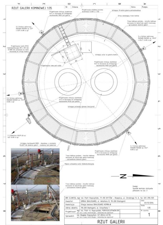 1.2. Centralny punkt dystrybucyjny [CPD] Zainstalowany sprzęt: Lp. Nazwa i symbol zainstalowanych urządzeń Ilość sztuk 3 Switch RS-5952E-CHS 1 szt. 4 Szafa 19" BKT 22U 850/850/1300 1 szt.