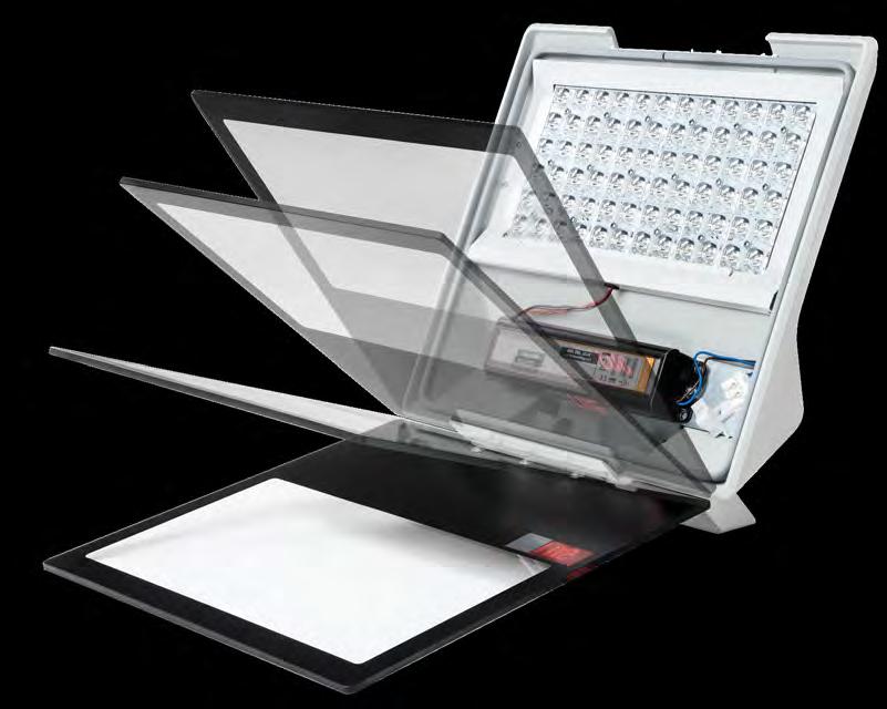 EN The luminaire s casing is made out of injection molded aluminum with an ideally selected composition in