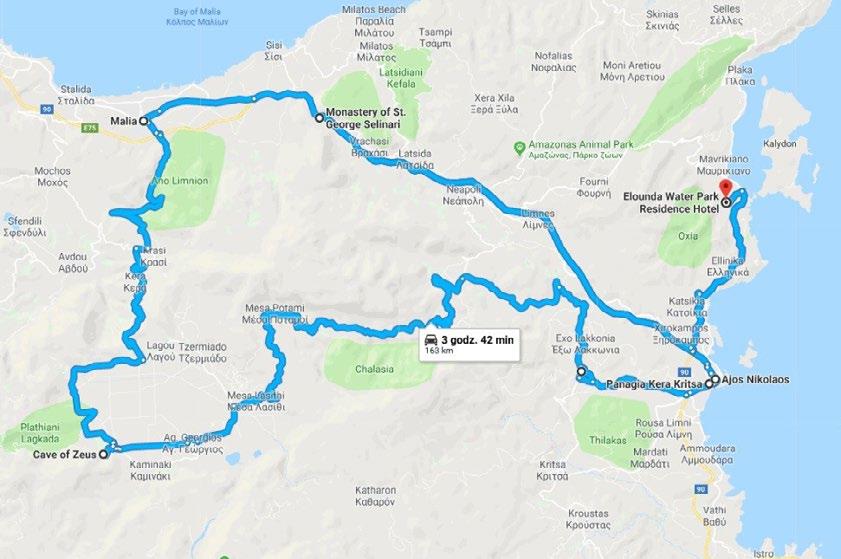 trasy: 165 km ok.