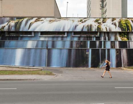 6. ADOMAS ŽUDYS Konstitucijos pr. 23 Artysta Adomas Žudys eksperymentuje łącząc sztukę cyfrową z uliczną.