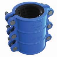 ARMATURA NAPRAWCZA FITTINGS REPAIR РЕМОНТНАЯ АРМАТУРА Odpowiednio zaprojektowane produkty naprawcze pozwalają na łatwy i szybki montaż oraz skutecznie pozwalają usunąć awarię Materiały ze stali