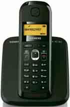 30 Telefon Dect SIEMENS GIGASET AS180 czas rozmów do 25 h, możliwość zastosowania do 4 słuchawek, książka telefoniczna do 40 wpisów, czas gotowości do 210 h, wyświetlanie numeru przychodzącego, lista