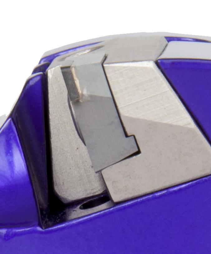M701 CPGM Narzędzia diamentowe / Diamond Tools PCD Security Features Bezpieczeństwo Insert Double Lock Podwójne mocowanie płytki Cartridge Dovetail Lock Blokada kasety