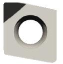 Easily pre-set cartridges to within microns. All milling cutters are factory pre-set in height to within +/- 0,01 with a master gauge insert.