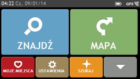 Jak zaplanować pierwszą podróż? Użycie Navman do zaplanowania pierwszej trasy jest łatwe. Dostępnych jest kilka sposobów wyboru miejsca docelowego.