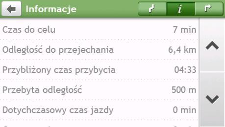 Po przekroczeniu ustawionego ograniczenia pojawi się ostrzeżenie dźwiękowe i wizualne. Jak zmienić konfigurację trasy?