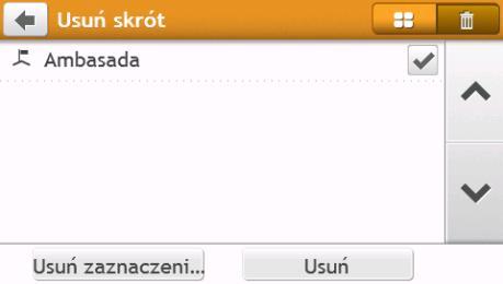 eksplorować mapę Wyświetlony zostanie ekran Edytuj. Stuknij. stuknij Jak dostosować kategorie wyszukiwania? Na ekranie Menu główne stuknij przycisk. Pojawi się ekran W POBLIŻU. Stuknij pozycję.