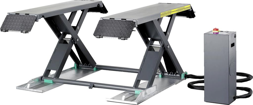 VLS 3130 de Originalbetriebsanleitung Kurzhubscheren-Hebebühne en Original instructions Short-stroke scissor lifting platform fr Notice originale Pont élévateur à ciseaux à course