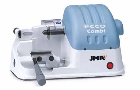 MÁQUINAS MECÂNICAS / maszyny mechaniczne PARA CHAVES DE GORJA / DO KLUCZY ZĄBKOWANYCH ECCO COMBI Máquina semiautomática versátil (em função dos seus carros) para chaves de gorja de palhetão e duplo
