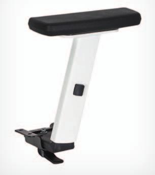 Armrests Podłokietniki To ensure the models are adjusted to individual needs and capabilities, we offer no fewer than 5 different armrest types fixed armrests, height-adjustable armrests, as well as