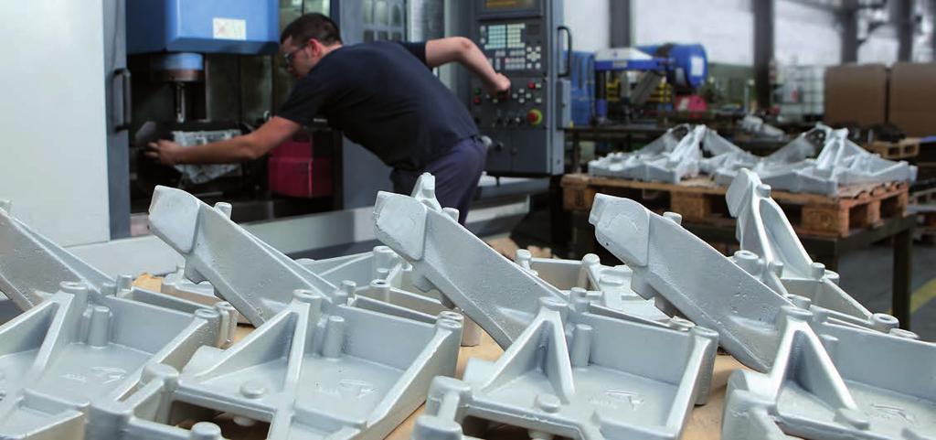 Qualitätsniveau, das in der Metallindustrie im Bereich