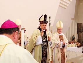 broj 495 / 11. ožujka 2016. 9 Petra KOSTANJŠAK, snimio Stjepan BRIGLJEVIĆ NJE NOVOG OG BISKUPA zvao je novog vojnog biskupa da službu vrši marljivo, mudro, razborito i, iznad svega, s ljubavlju.