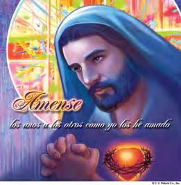 Les he dicho esto para que mi alegría esté en ustedes y su alegría sea plena. Éste es mi mandamiento: que se amen los unos a los otros como yo los he amado.