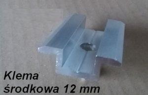 Szyna montażowa 40 x 40/ Профиль монтажный 40 x 40 Materiał/Материал: stop aluminium/алюминиевый сплав EN AW 6063T6 Długość/Длина: 6,20 m Gniazda pod śruby/винтовая розетка: M8 (strona mocowania