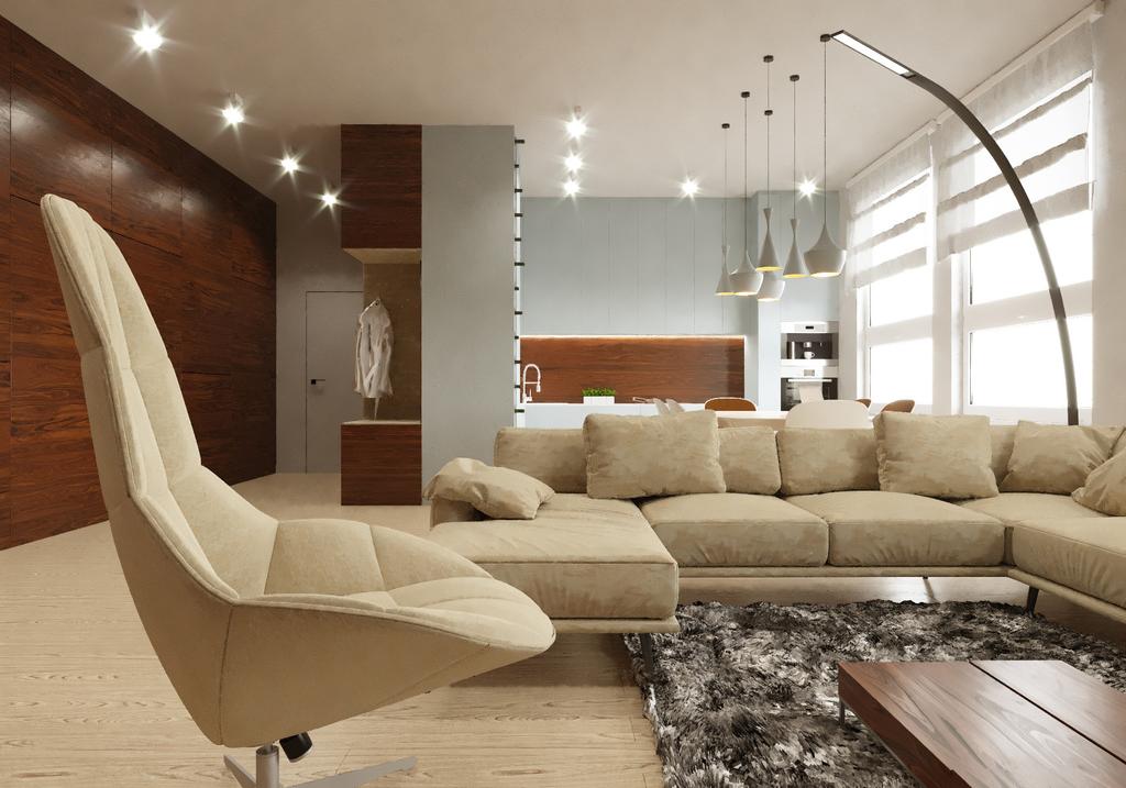 Name project : Project interior apartment in Burzenin Client: Commercial Interior