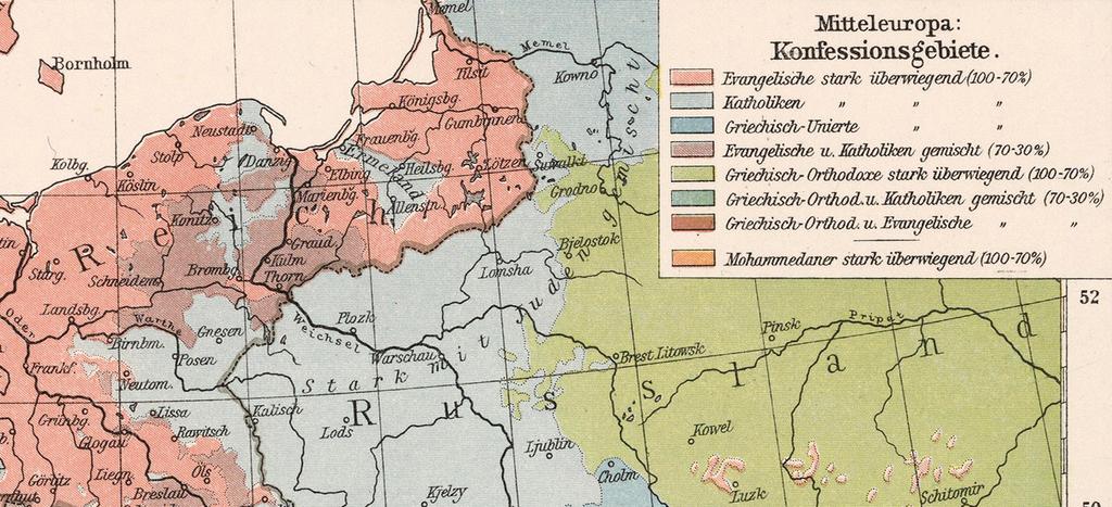 160 Andreas Billert Ryc. 1: Języki, względnie dialekty w Europie Środkowo-Wschodniej.