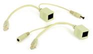 AC do szafy RACK 19" pomiar mocy - - Adapter PoE 4p Adapter PoE dla