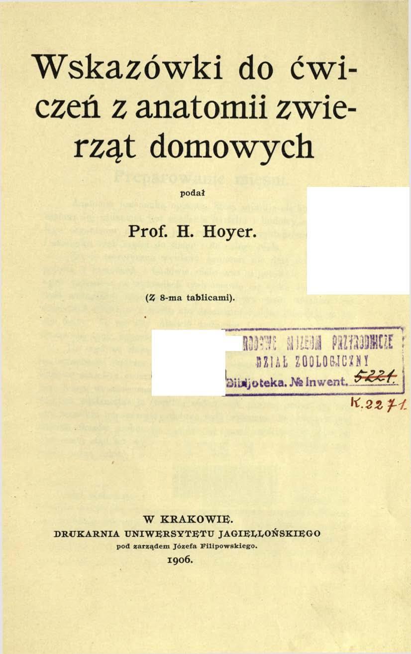 Wskazówki do ćwiczeń z anatomii