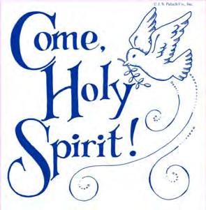 On Pentecost we celebrate the descent of the Holy Spirit upon the apostles gathered in the upper room in Jerusalem; this event marks the beginning of the Church.