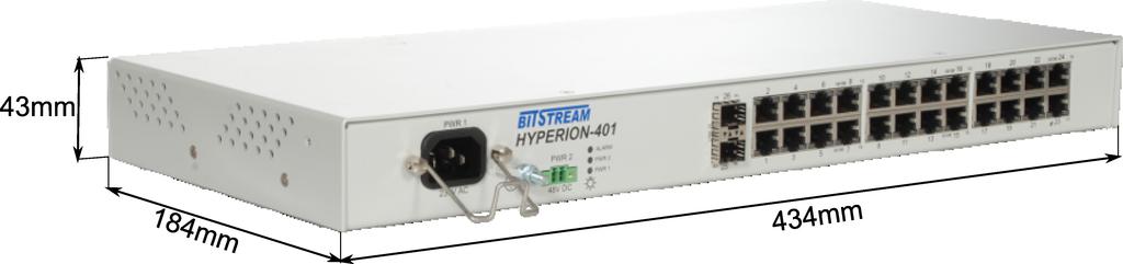 Interfejsy Ethernet: Złącza Ethernet: 2x 10/1Gbps SFP+, 2x SFP 100M/1000M/2.