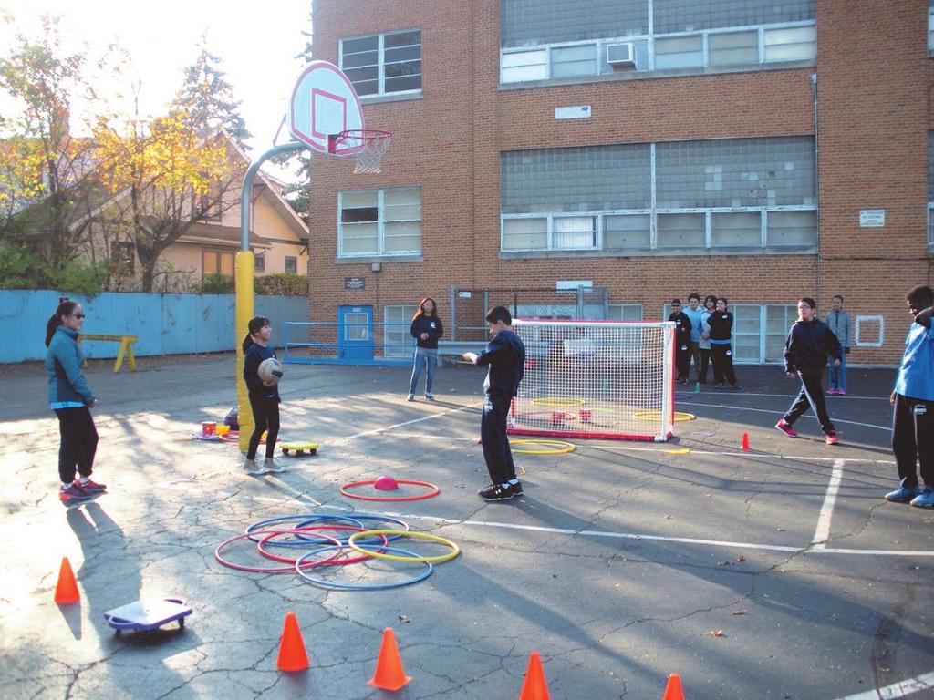 School news THE EPIPHANY OF THE LORD Physical Education News Last month, St. William students had fun with obstacle courses, and we had beautiful weather for it!