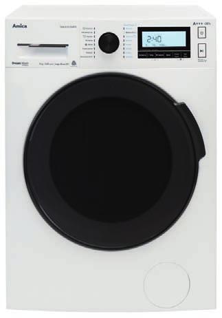 elektroniczny Klasa A Pralka DAW8143DSiBTO Slim 47 cm Pojemność 8 kg 1400 obr./min.