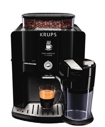 Ekspres automatyczny EA8298 Cappuccino za jednym dotknięciem 5 programów automatycznych Wyświetlacz w jęz.