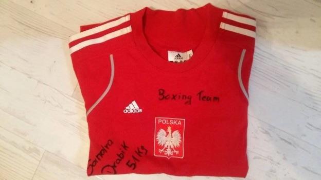 Koszulka z autografem Sandry