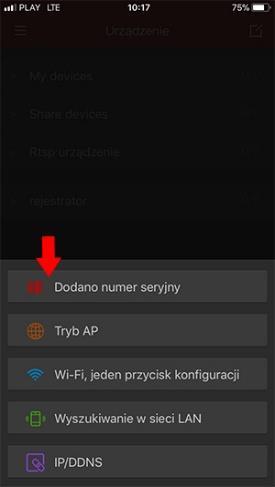 poprzez skan kodu QR 2.