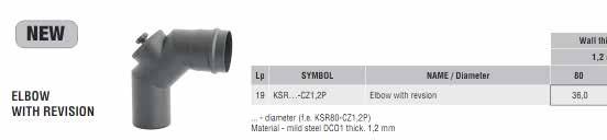 CHIMENEAS PELLET ECO: CHIMENEA NEGRA Ø 80 Ø Espesor Calidad / Certificación Color Junta - Silicona 80/100 1,2 mm Acero / EN1856-2KIWA Negro Mate T 300ºC - Pres 200 Pa Tubería 1000 mm Tubería 500 mm