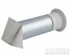 Embellecedor circular Embellecedor ovalado Insert techo/tele hat CHIMENEAS 11,22 11,55 31,55 Ref.